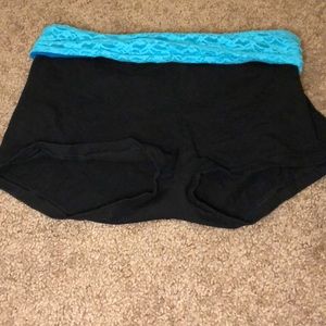 Yoga pant shorts